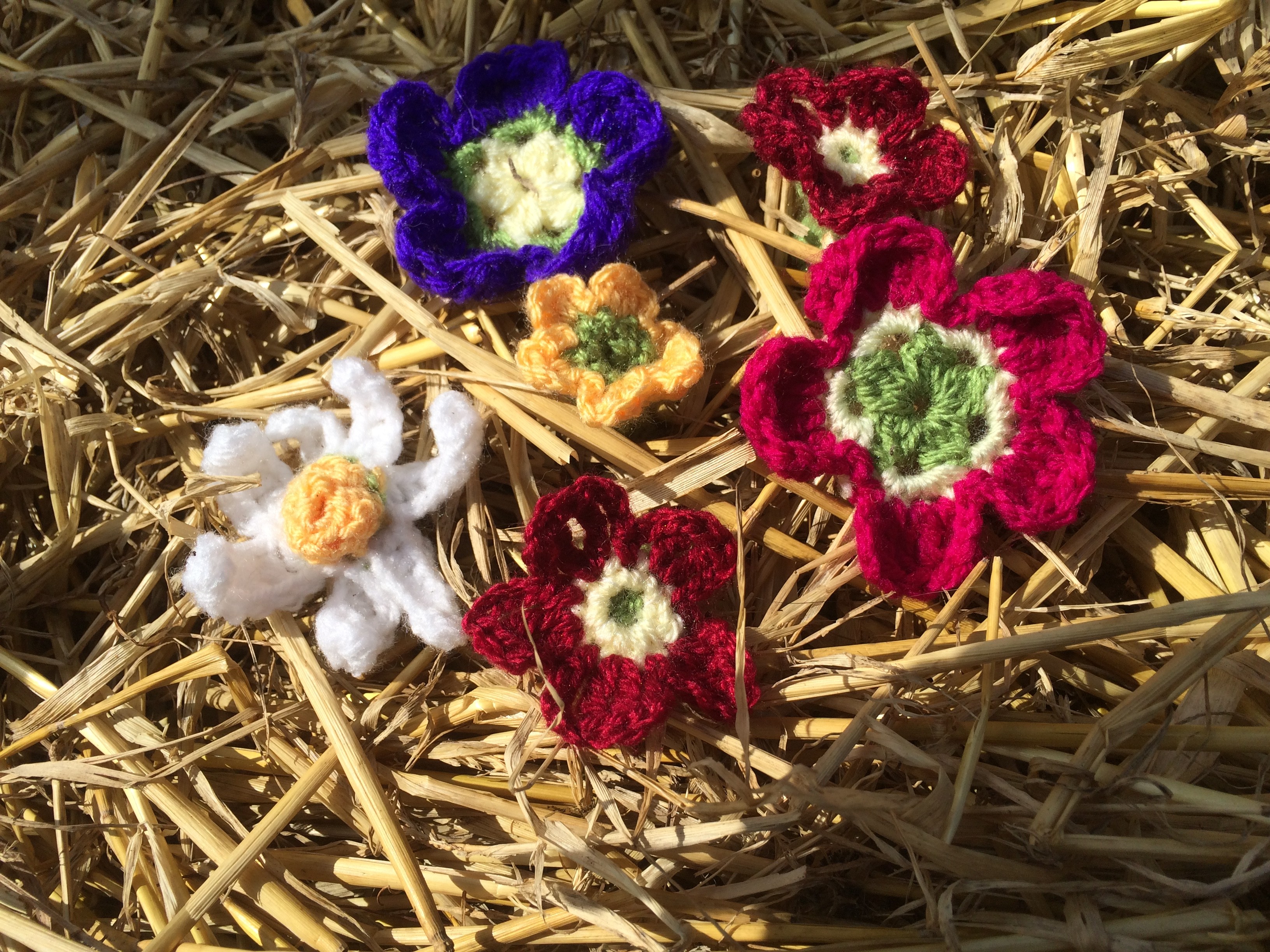 Crochet cane toppers - Gardening With Spirit